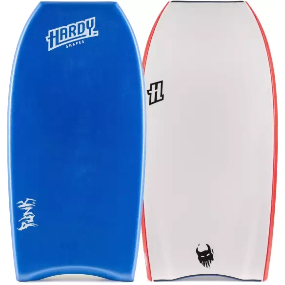 Bodyboard Hardy Shapes Charger Punk PE Double Stringer Royal Blue/White
