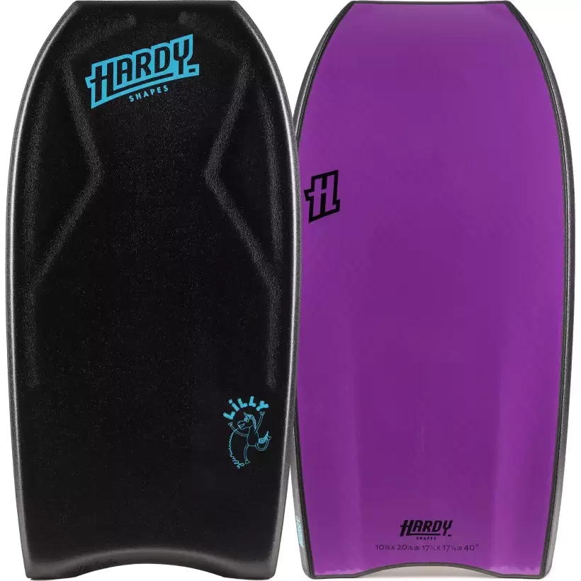 Bodyboard Hardy Shapes Lilly Quad 3.0 K15 PP Black/Purple