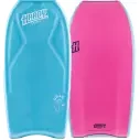Planche de bodyboard Hardy Shapes Lilly Quad 3.0 K15 PP Aqua Blue/Pink