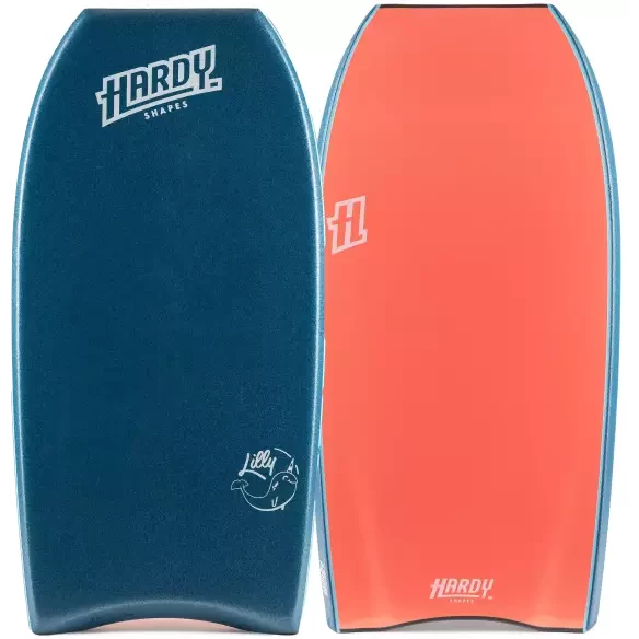 Planche de bodyboard Hardy Shapes Lilly Charger PE Sea Green/Coral