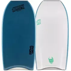 Bodyboard Hardy Shapes V-Punk Sea Green/White