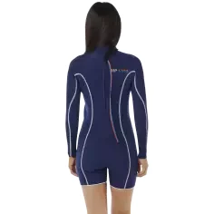 Combinaison Rip Curl Dawn Patrol 2mm Womens LS Navy 2