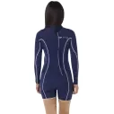 Shorty Rip Curl Dawn Patrol 2mm Womens LS Navy