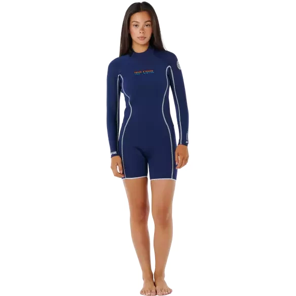 Combinaison Rip Curl Dawn Patrol 2mm Womens LS Navy