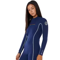 Combinaison Rip Curl Dawn Patrol 2mm Womens LS Navy