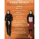 Traje Rip Curl Dawn Patrol 3/2mm Women CZ Navy