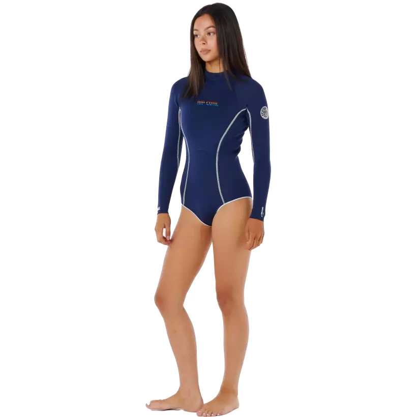 Fato Shorty Rip Curl G-Bomb LS BZ Boyleg Navy