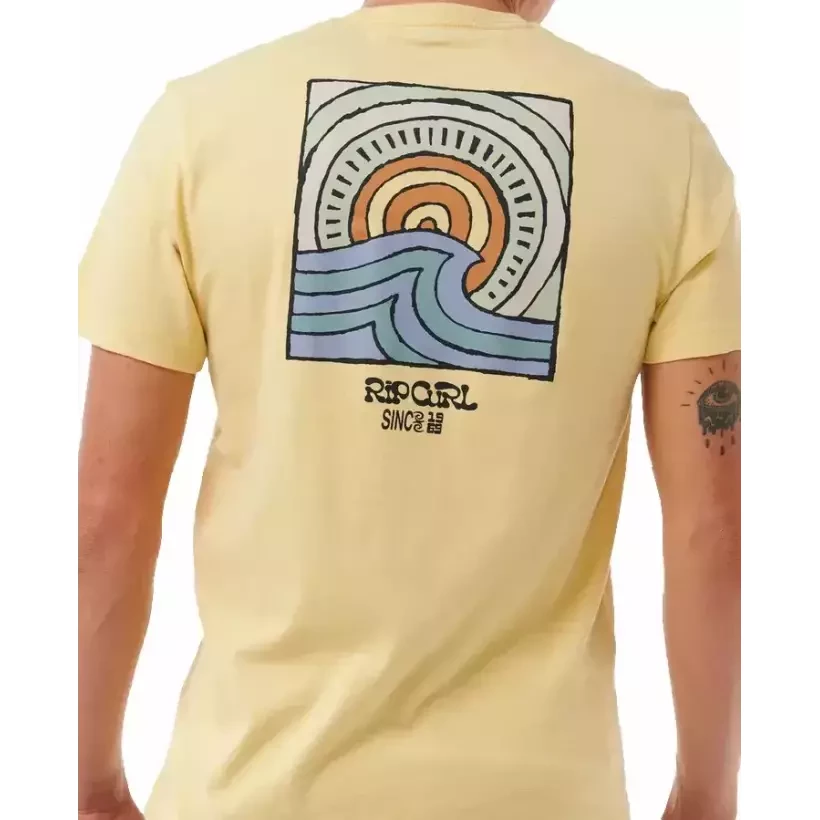 Camisa Rip Curl Salt Water Culture Hazey Straw