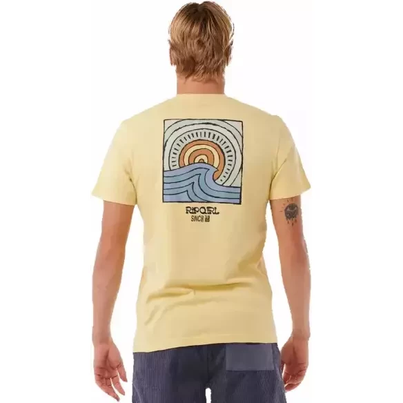 T-Shirt Rip Curl Salt Water Culture Hazey Straw