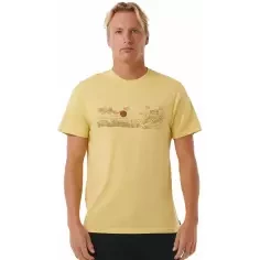 Camiseta Rip Curl Up The Line Yellow