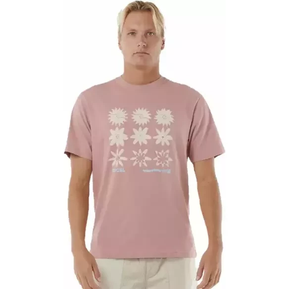 T-Shirt Rip Curl Flow Tee Mushroom Pink