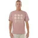 Camisa Rip Curl Flow Tee Mushroom Pink