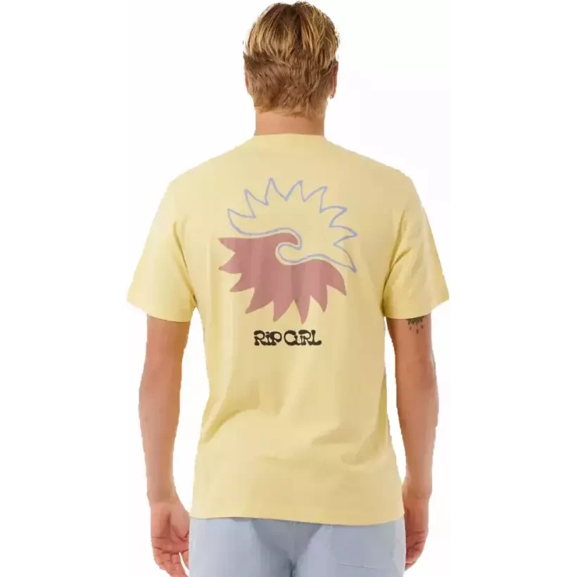 T-Shirt Rip Curl Swc Breaker Straw