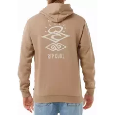 Sweat-shirt Rip Curl Search Icon Hood Sand Dune 2