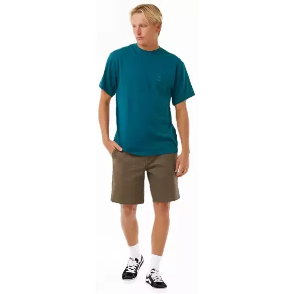 Camisa Rip Curl Search Embroidery Green