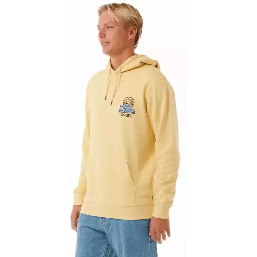 Sweat-shirt Rip Curl Hays And Razed Straw