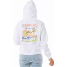 Sweatshirt Rip Curl High Tide Scenic White 2