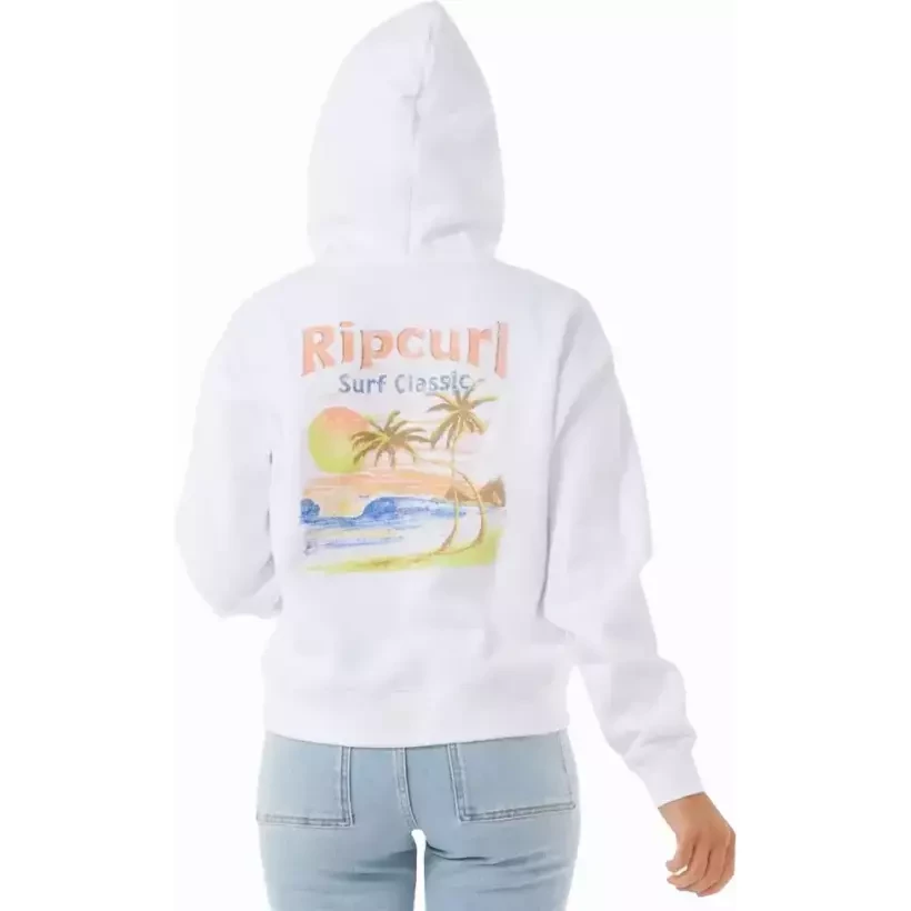 Sweat-shirt Rip Curl High Tide Scenic White