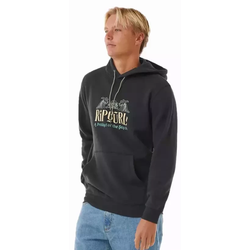 Suéter Rip curl Down The Line Washed Black