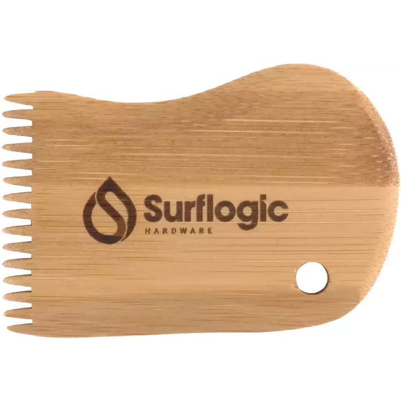 Raspador Surflogic Bamboo Wax Comb