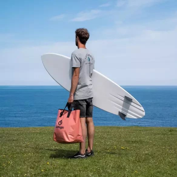 Bolsa SurfLogic Waterproof Dry-bucket Coral Pink