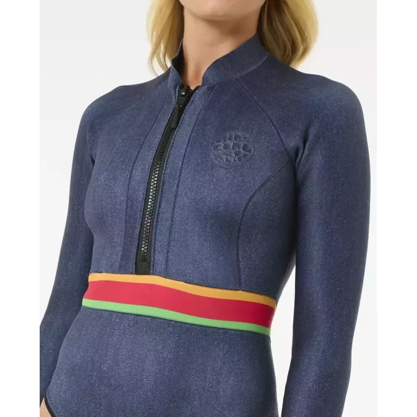 Combinaison Shorty Rip Curl G-Bomb LS Navy