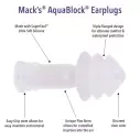 Bouchon d'oreille pour surf Mack's Aquablock