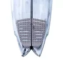 Pad de surf Slater Designs 4 piéces Grey/Black