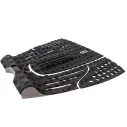 Deck surf Slater Designs Action Pad 5 peças Black/Grey