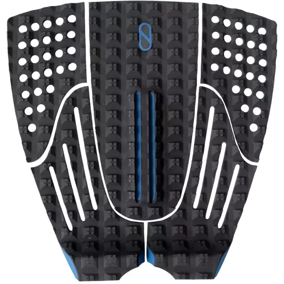 Deck surf Slater Designs Action Pad 5 peças Black/Blue