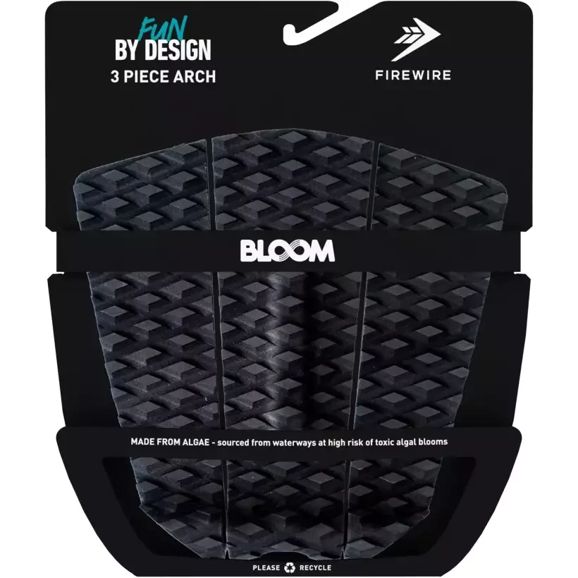 Firewire 3 pieces Tail Pad Black/Charcoal