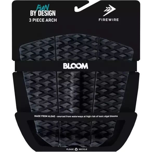 Firewire 3 pieces Tail Pad Black/Charcoal