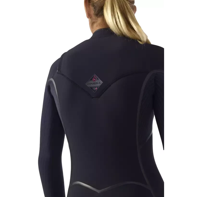 Combinaison O´Neill Hyperfreak Fire women 4/3mm+ CZ Black/Black