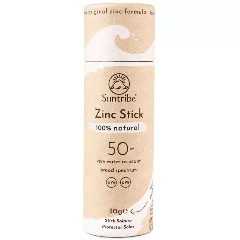 Sonnenschutz Suntribe Natural Zinc SPF50 White