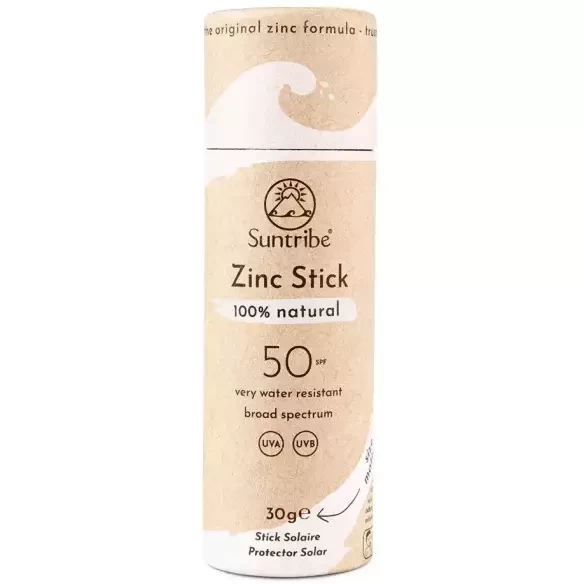 Sonnenschutz Suntribe Natural Zinc SPF50 White