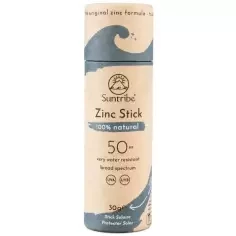 Stick solaire Suntribe Natural Zinc SPF50 Blue