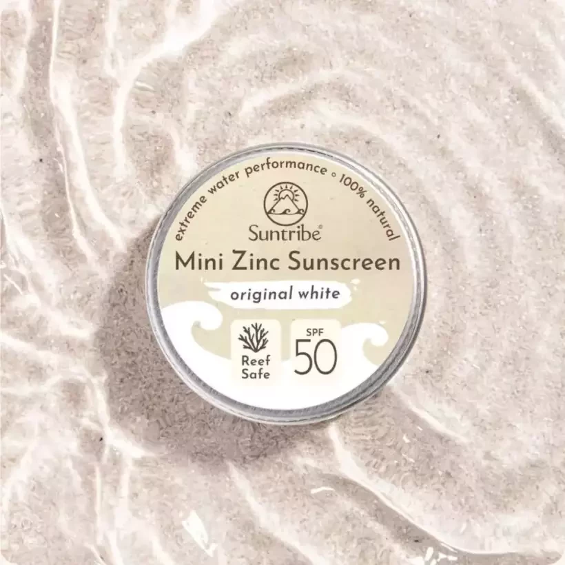 Suntribe Mini Zinc Sport Sonnencreme SPF50 White