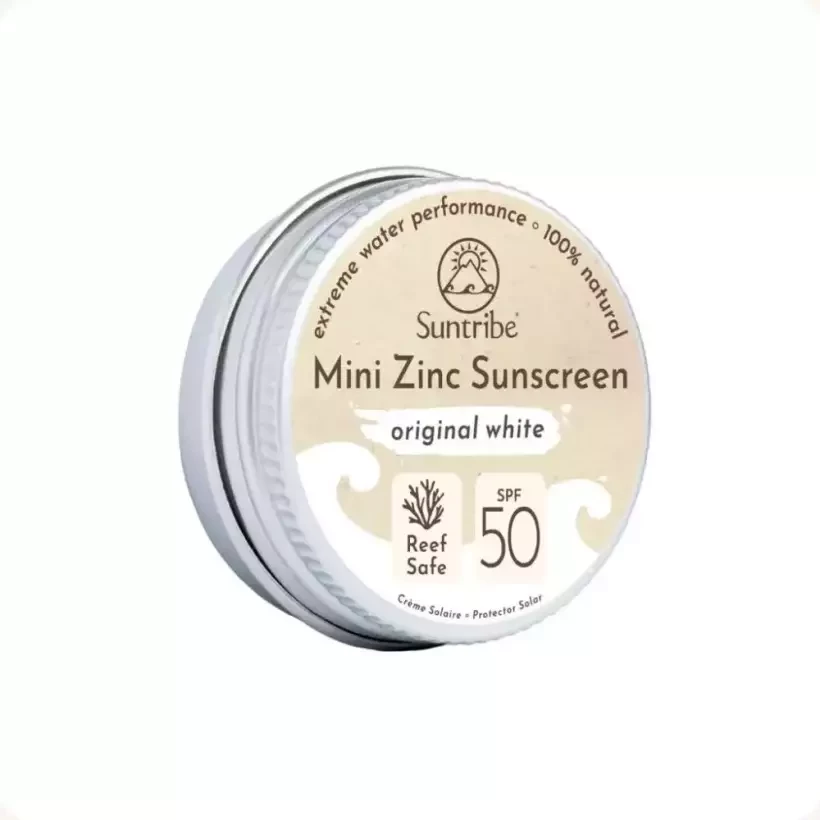 Suntribe Mini Zinc Sport Sonnencreme SPF50 White