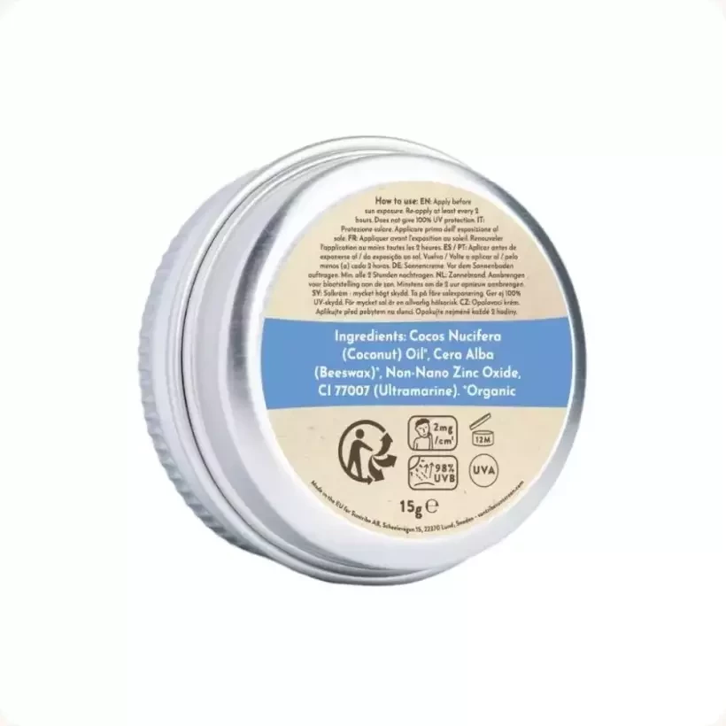 Suntribe Mini Zinc Sport Sunscreen SPF50 Blue