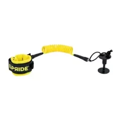 Leash  bodyboard Pride standard wrist Yellow