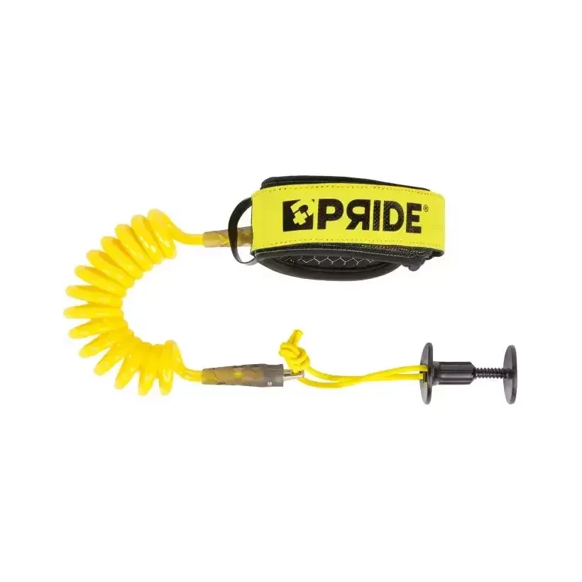 Leash de Bodyboard Pride Rugged LTD Tristan Biceps Yellow