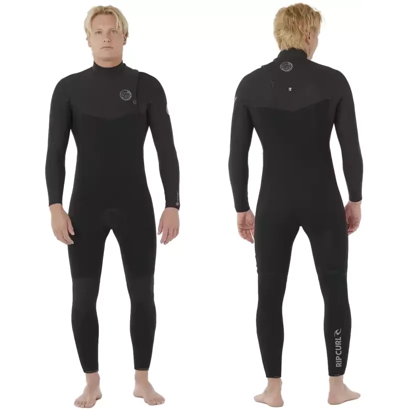 Wetsuit Rip Curl Flash-Bom Pro 4/3mm ZF Black