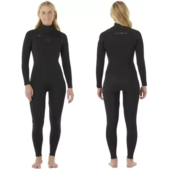 Wetsuit Rip Curl Dawn Patrol Pro women 4/3mm Black
