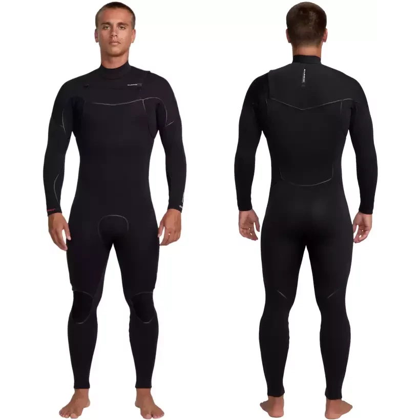 Fato Surf Quiksilver Marathon Sessions 4/3mm Black