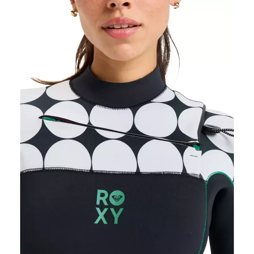 Combinaison Roxy Rise Natural 4/3mm CZ Salt Crystal