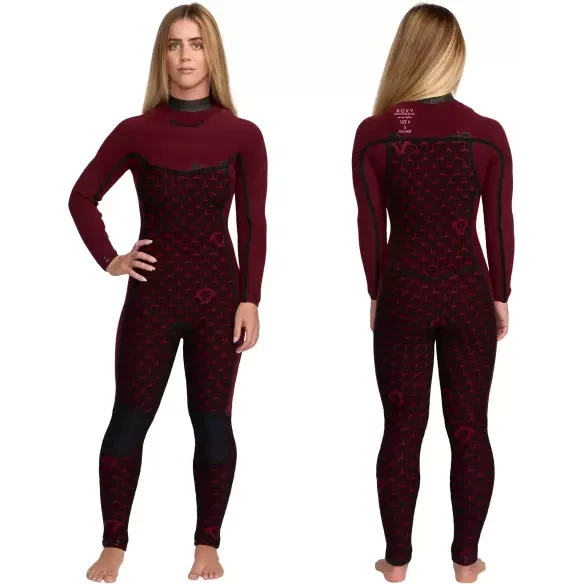 Neopreno Roxy Elite Xtra Warm 4/3mm FZ Black