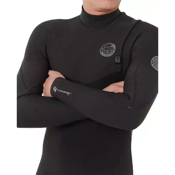 Muta Rip Curl Flash-Bomb 5/3mm Zip Free Black
