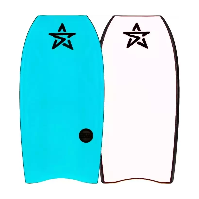 Bodyboard Stealth Deluxe PE Aqua Blue/ White