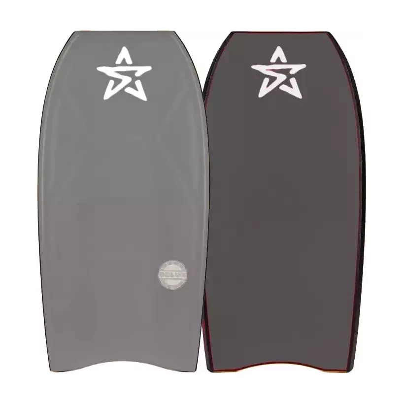 Bodyboard Stealth Deluxe PE Gunmetal Grey/Grey