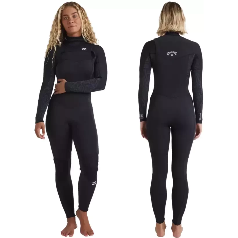 Billabong Synergy Natural 4/3 CZ Wetsuit Black Fade